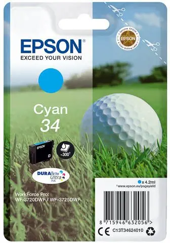 Epson 34 (C13T34624010) - Cyan